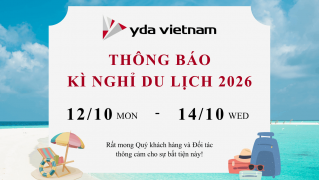 THÔNG BÁO KÌ NGHỈ DU LỊCH NĂM 2026