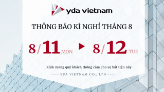 THÔNG BÁO KÌ NGHỈ THÁNG 8