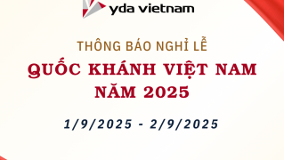 THÔNG BÁO LỊCH NGHỈ LỄ QUỐC KHÁNH NĂM 2025