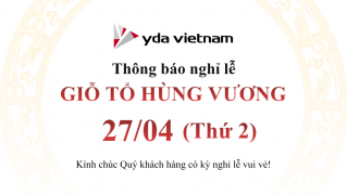 THÔNG BÁO NGHỈ LỄ GIỖ TỔ HÙNG VƯƠNG NĂM 2026